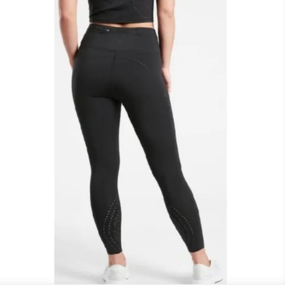 Athleta Accelerate Lasercut 7/8 Tight Legging Black - Picture 5 of 9